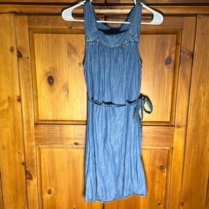 Universal Thread Womens Denim Sleeveless Sun Dress